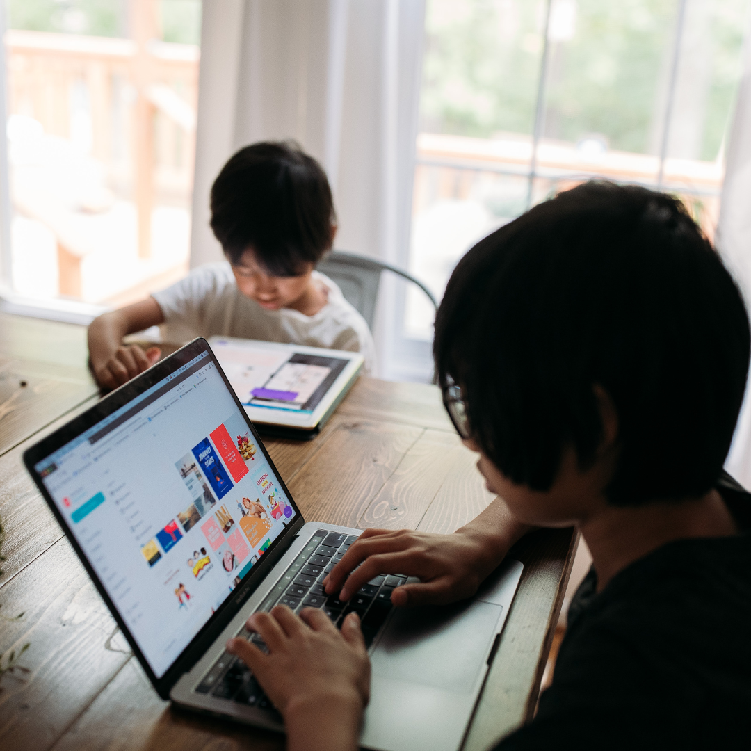 Semi-private online lesson for two students